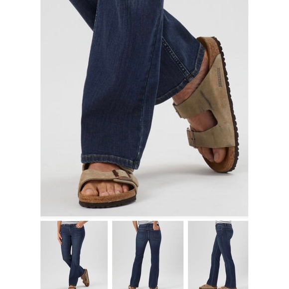 Duluth Flex Daily Denim Jeans Women's size 10 33 Mid Rise Bootcut 31"W 31"L WORK - Picture 6 of 16